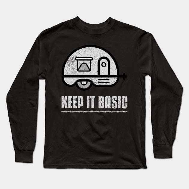 Camper - Keep it basic Long Sleeve T-Shirt by Creastore